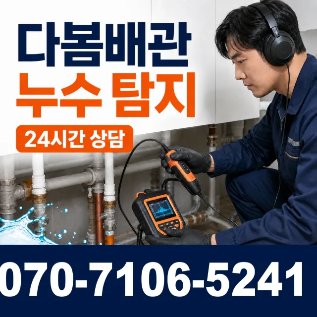 군산시 임피면 누수검사 상담 이미지 5
